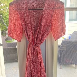 Reformation Wrap Dress, size Large